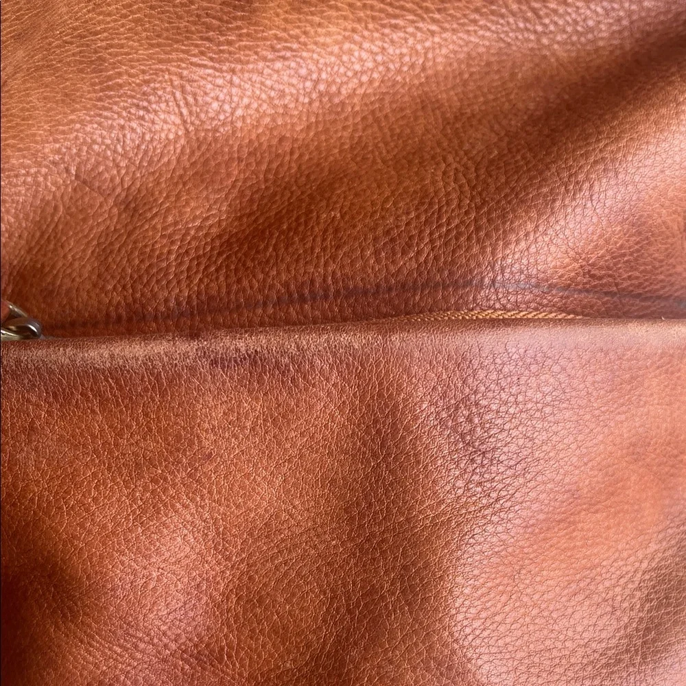 Brown Leather Tote Bag - Picture 3 of 16